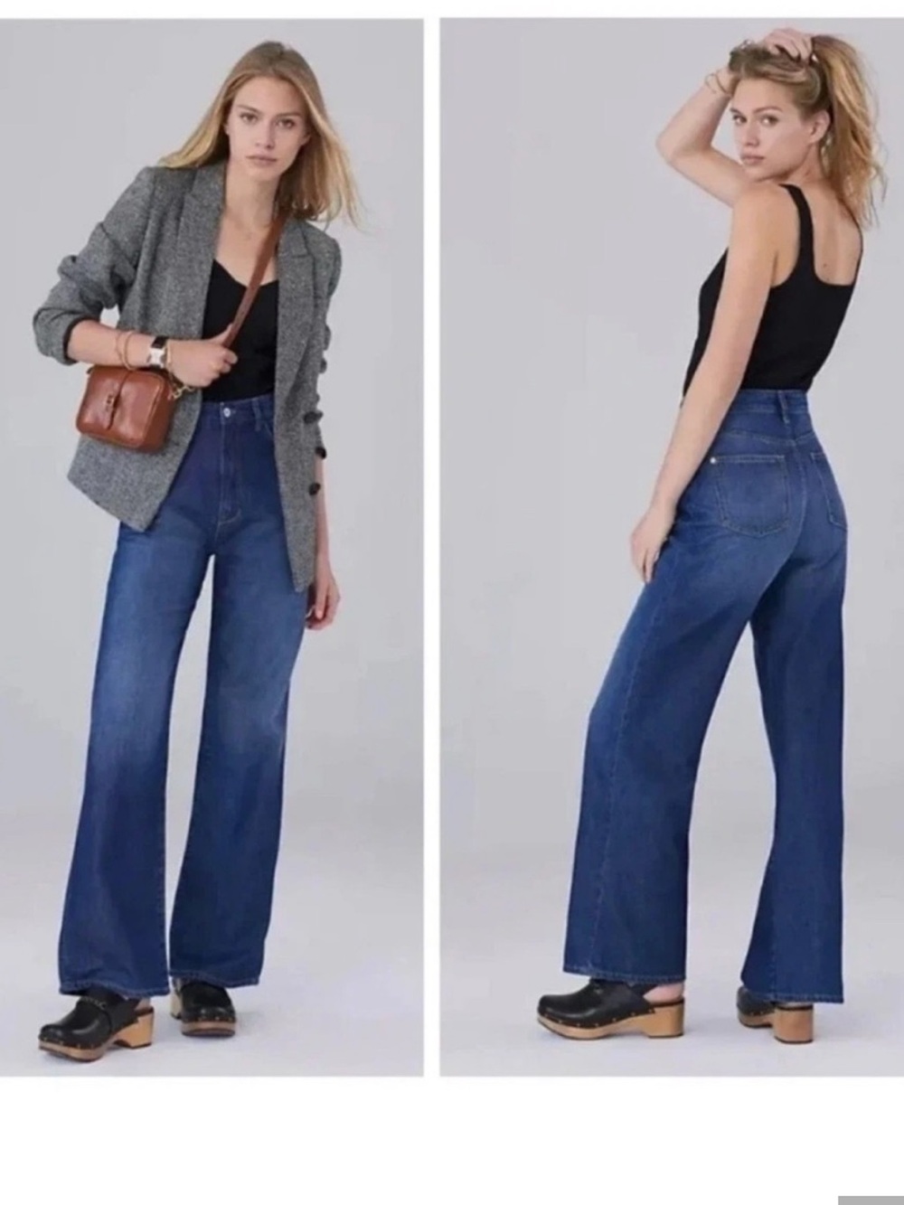 Anthropologie Pilcro The Annie Wide Leg Jean. Stretchy. EUC. SZ 28. denim